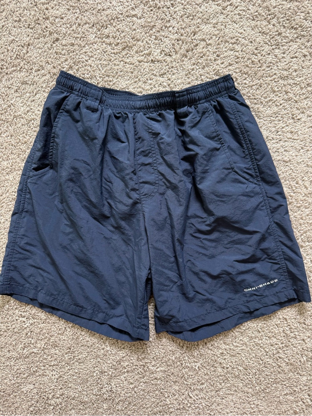 Columbia Men's PFG Blue Athletic Shorts